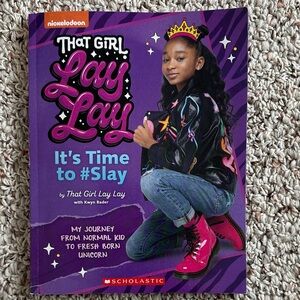 Scholastic 'That Girl Lay Lay' Book - Purple and Pink